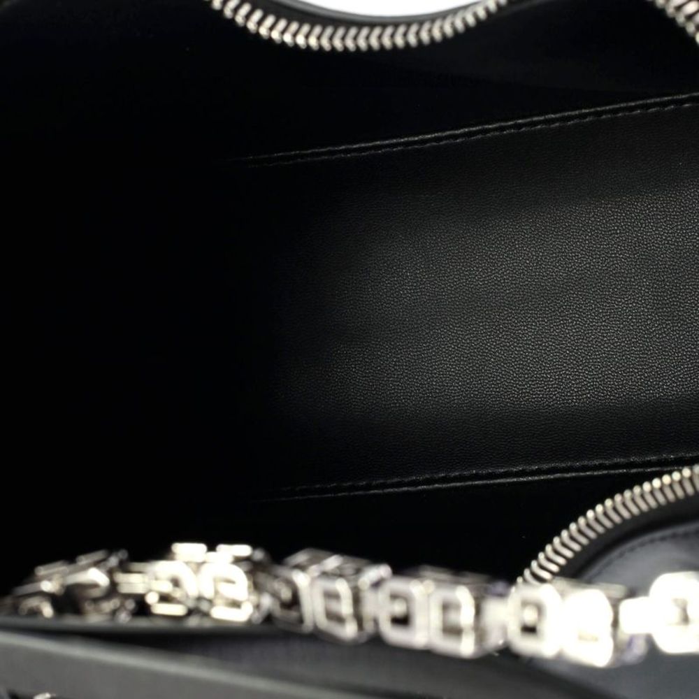 Givenchy Moon Cut Out Bag Leather Small Black - Picture 5 of 6